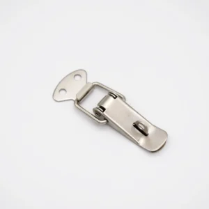 132-0 metal latch clip on a white background.