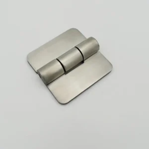 The 78-0, a matte gray rectangular metal hinge with rounded edges, is displayed on a plain white background.