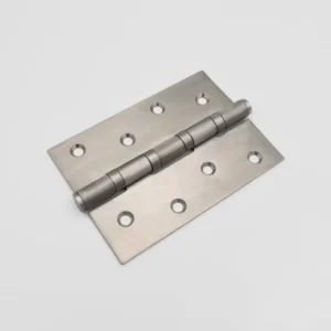 Everbilt 3-1/2 in. Satin Nickel 5/8 in. Radius Hinge with screws