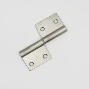 A stainless steel butt hinge, model 94-0, with four mounting holes, shown against a plain white background.