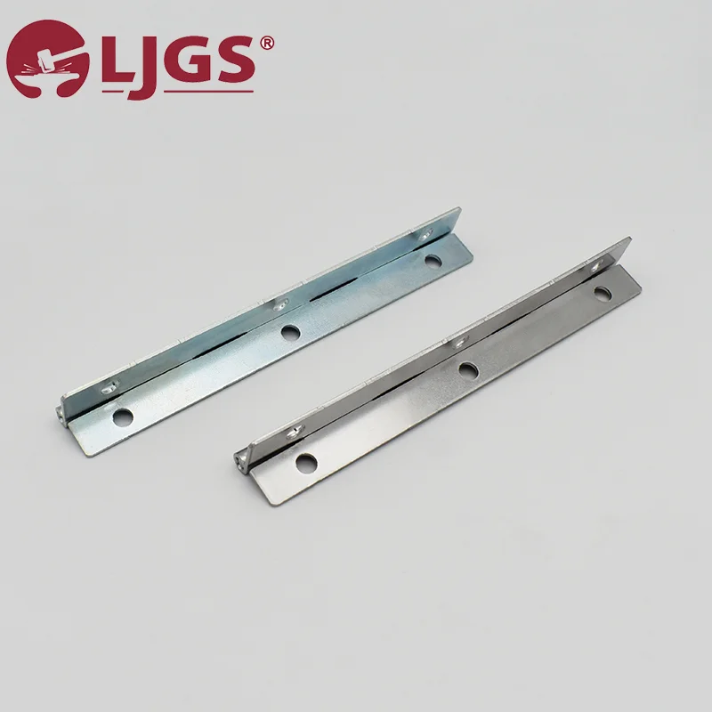 The CL253-5 (3) stainless steel 304 brackets, featuring pre-drilled holes for screws, are showcased side by side against a simple backdrop.