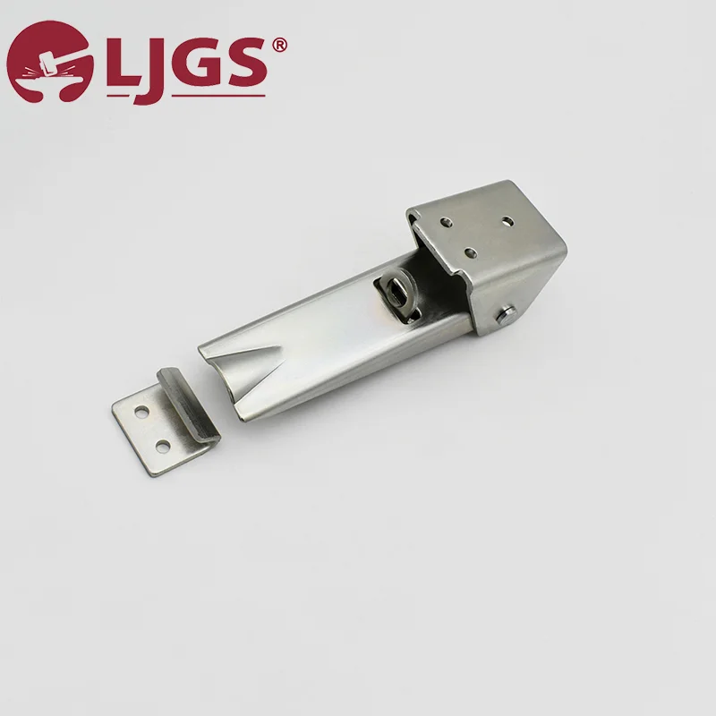 Toggle latch with mounting bracket on a plain background, showcasing the LJGS logo in the top left corner and labeled DK639 (4) for enhanced durability.