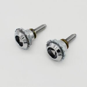 Two MS704 metal screws (1) with hexagonal sockets and cylindrical bolts are placed side by side on a plain white background.